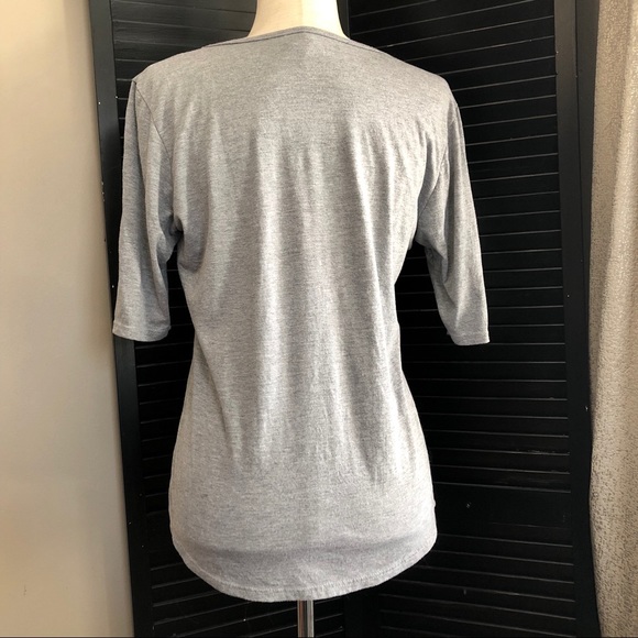 Hipster Kitten Elbow-length Tunic Tee - Picture 4 of 5